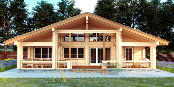 Дом из клееного бруса «Радость»