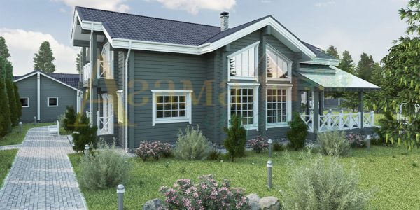 Дом из клееного бруса «Жерар»