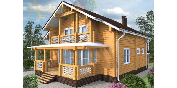 Дом из клееного бруса «Калита»